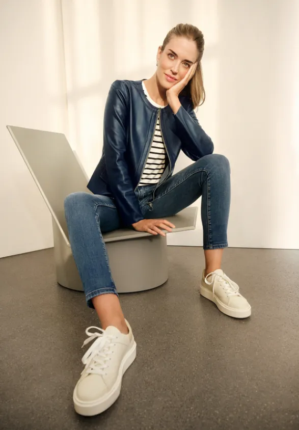 Betty Barclay Blazer*Kurzblazer mit Reißverschluss dunkelblau