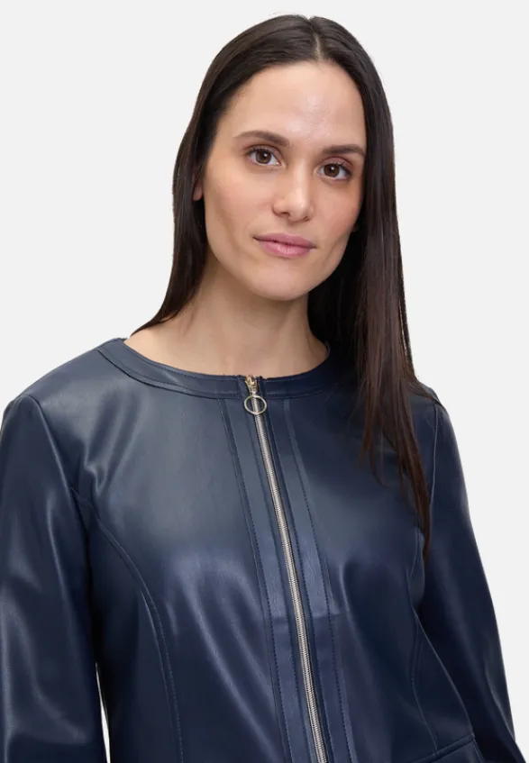 Betty Barclay Blazer*Kurzblazer mit Reißverschluss dunkelblau
