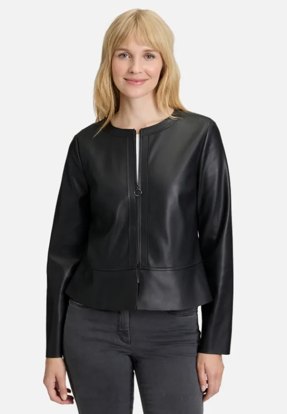Betty Barclay Business Kleidung|Blazer*Kurzblazer mit Reißverschluss Schwarz