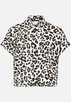Betty Barclay Blusen*Leinenbluse mit Kragen Weiß/Schwarz