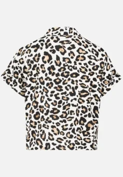 Betty Barclay Blusen*Leinenbluse mit Kragen Weiß/Schwarz