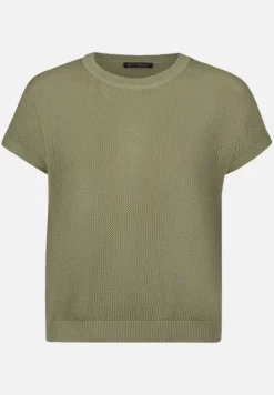 Betty Barclay Strick*Lochstrick-Pullover ohne Arm Oil Green