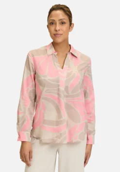 Betty Barclay Blusen*Longbluse langarm Nature/Rosé