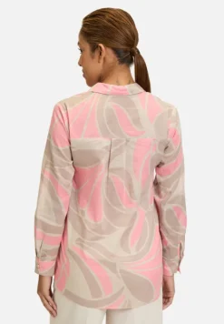 Betty Barclay Blusen*Longbluse langarm Nature/Rosé