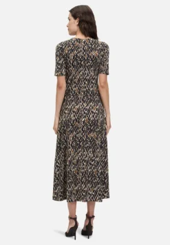 Betty Barclay Kleider*Maxikleid mit Raffung Dark Blue/Brown