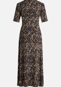 Betty Barclay Kleider*Maxikleid mit Raffung Dark Blue/Brown