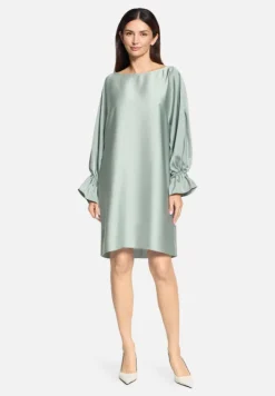 Betty Barclay Festliche Mode|Kleider*Midikleid langarm Chinois Green