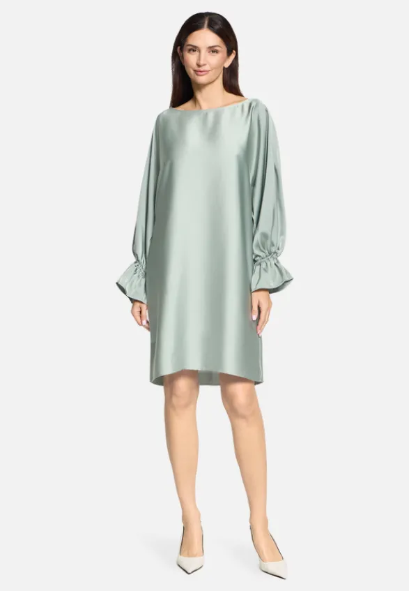 Betty Barclay Festliche Mode|Kleider*Midikleid langarm Chinois Green