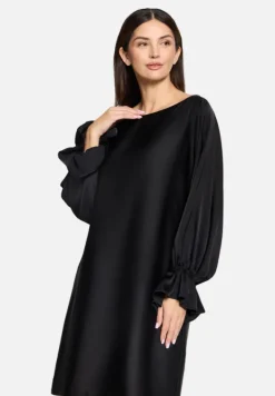 Betty Barclay Festliche Mode|Kleider*Midikleid langarm Schwarz