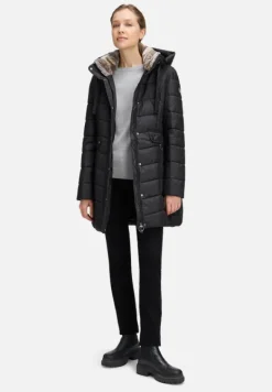 Betty Barclay Mäntel*Outdoorjacke mit abnehmbarer Kapuze Schwarz