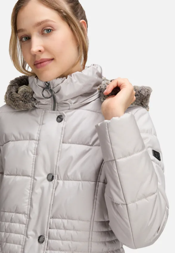 Betty Barclay Jacken*Outdoorjacke mit abnehmbarer Kapuze Silver Cloud