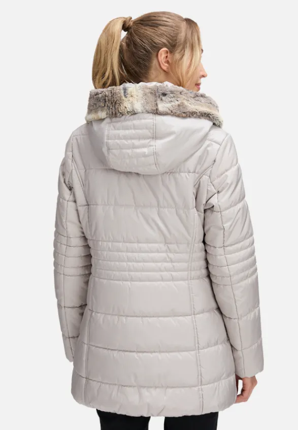 Betty Barclay Jacken*Outdoorjacke mit abnehmbarer Kapuze Silver Cloud