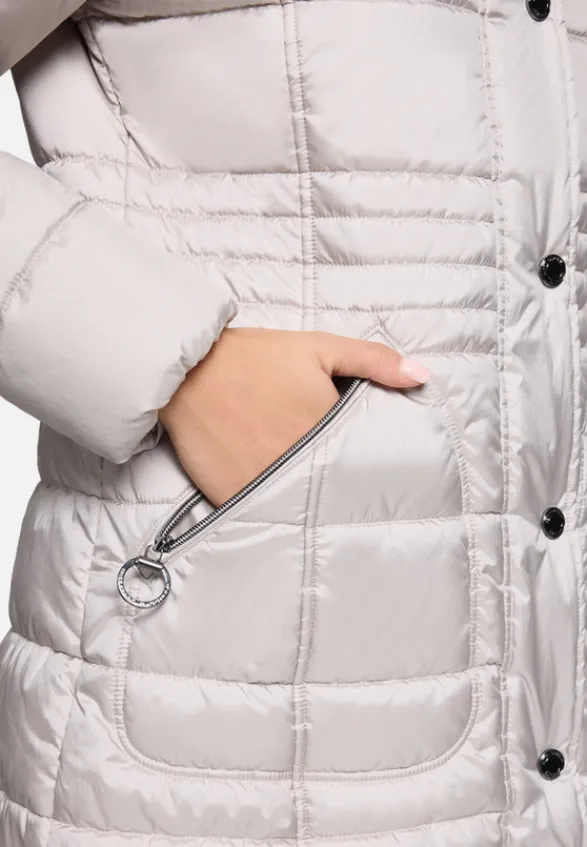 Betty Barclay Jacken*Outdoorjacke mit abnehmbarer Kapuze Silver Cloud