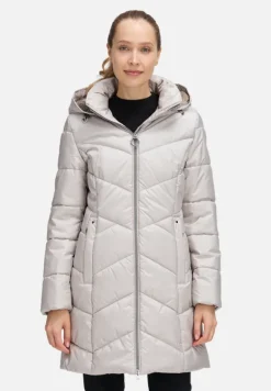 Betty Barclay Mäntel*Outdoorjacke mit abnehmbarer Kapuze Silver Cloud