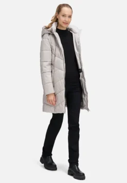 Betty Barclay Mäntel*Outdoorjacke mit abnehmbarer Kapuze Silver Cloud