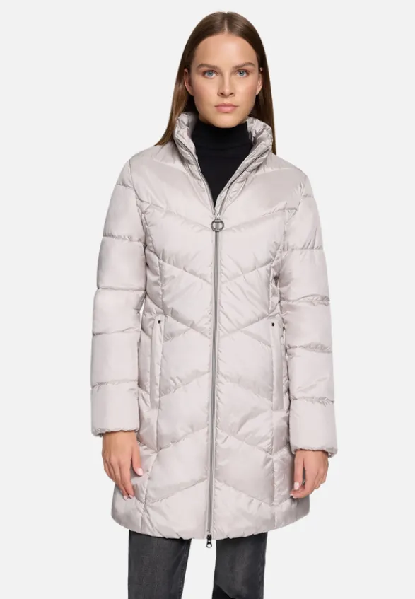 Betty Barclay Mäntel*Outdoorjacke mit abnehmbarer Kapuze Silver Cloud