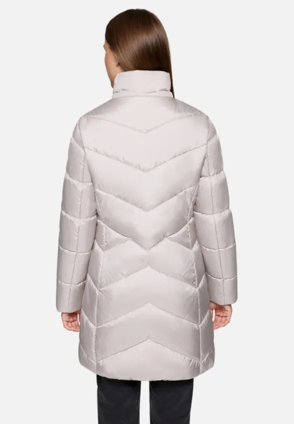 Betty Barclay Mäntel*Outdoorjacke mit abnehmbarer Kapuze Silver Cloud