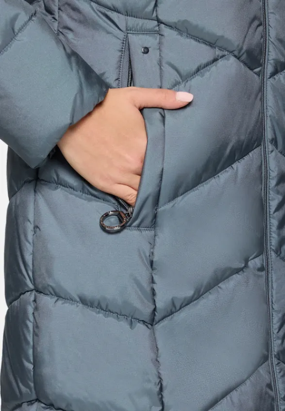 Betty Barclay Mäntel*Outdoorjacke mit abnehmbarer Kapuze Ashley Blue