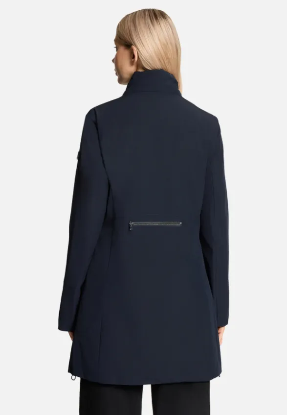 Betty Barclay Mäntel*Outdoorjacke mit abnehmbarer Kapuze Dunkelblau