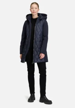 Betty Barclay Mäntel*Outdoorjacke mit abnehmbarer Kapuze Dunkelblau
