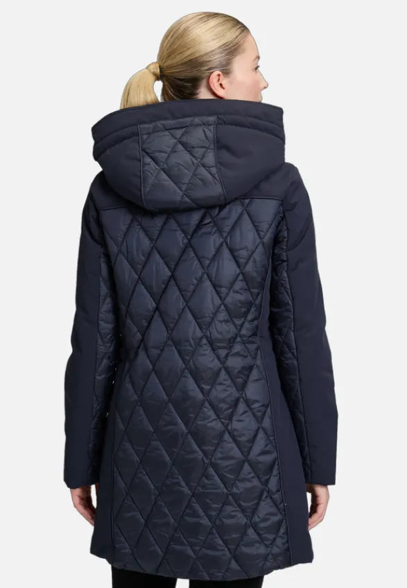Betty Barclay Mäntel*Outdoorjacke mit abnehmbarer Kapuze Dunkelblau