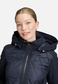 Betty Barclay Mäntel*Outdoorjacke mit abnehmbarer Kapuze Dunkelblau