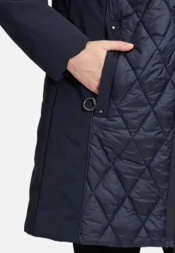 Betty Barclay Mäntel*Outdoorjacke mit abnehmbarer Kapuze Dunkelblau