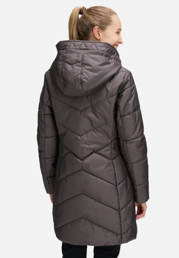 Betty Barclay Mäntel*Outdoorjacke mit abnehmbarer Kapuze Dunkelbraun