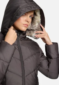 Betty Barclay Mäntel*Outdoorjacke mit abnehmbarer Kapuze Dunkelbraun