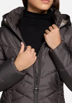 Betty Barclay Mäntel*Outdoorjacke mit abnehmbarer Kapuze Dunkelbraun