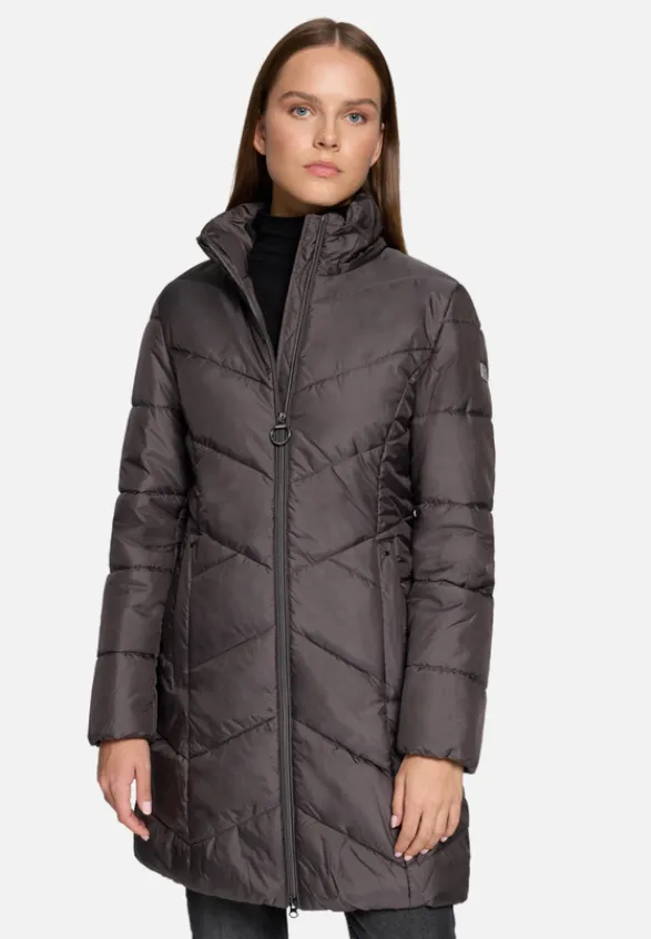 Betty Barclay Mäntel*Outdoorjacke mit abnehmbarer Kapuze Dunkelbraun
