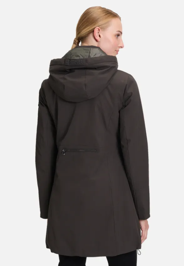 Betty Barclay Mäntel*Outdoorjacke mit abnehmbarer Kapuze Dunkelgrün