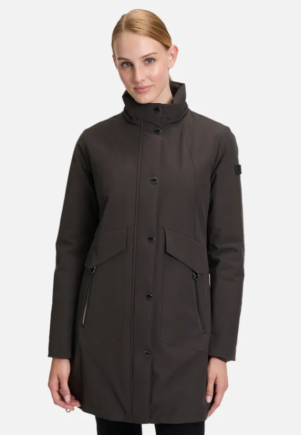Betty Barclay Mäntel*Outdoorjacke mit abnehmbarer Kapuze Dunkelgrün