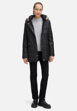 Betty Barclay Jacken*Outdoorjacke mit abnehmbarer Kapuze Schwarz