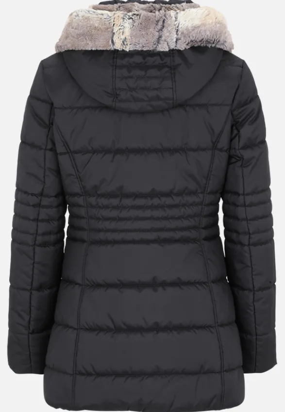 Betty Barclay Jacken*Outdoorjacke mit abnehmbarer Kapuze Schwarz