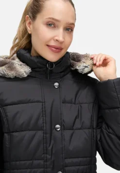 Betty Barclay Jacken*Outdoorjacke mit abnehmbarer Kapuze Schwarz