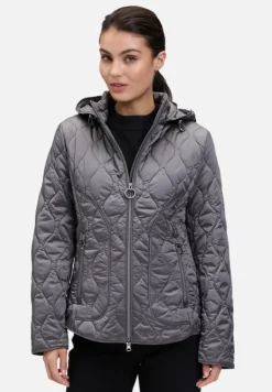 Betty Barclay Jacken*Outdoorjacke mit abnehmbarer Kapuze Dunkel Grau