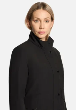Betty Barclay Mäntel*Outdoorjacke mit abnehmbarer Kapuze Schwarz