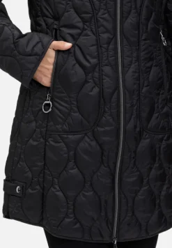 Betty Barclay Mäntel*Outdoorjacke mit abnehmbarer Kapuze Schwarz