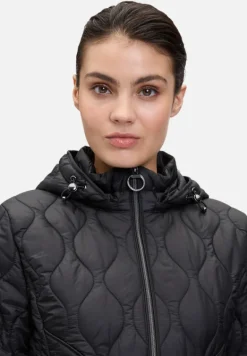 Betty Barclay Mäntel*Outdoorjacke mit abnehmbarer Kapuze Schwarz