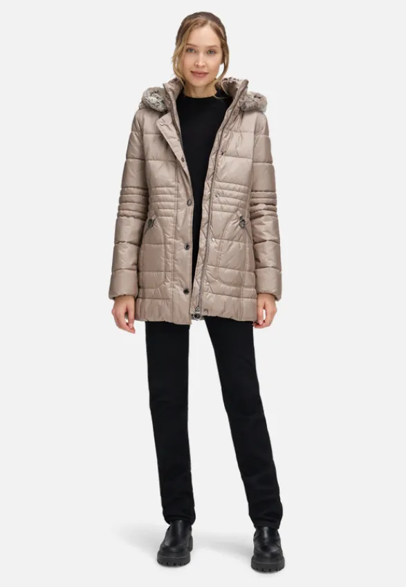Betty Barclay Jacken*Outdoorjacke mit abnehmbarer Kapuze Beige
