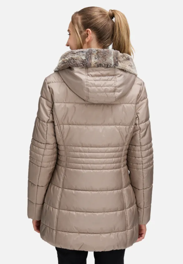 Betty Barclay Jacken*Outdoorjacke mit abnehmbarer Kapuze Beige