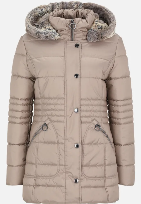Betty Barclay Jacken*Outdoorjacke mit abnehmbarer Kapuze Beige