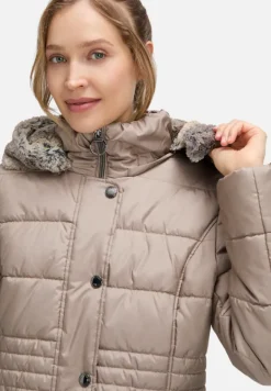 Betty Barclay Jacken*Outdoorjacke mit abnehmbarer Kapuze Beige