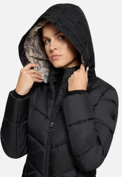 Betty Barclay Mäntel*Outdoorjacke mit abnehmbarer Kapuze Schwarz
