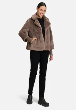 Betty Barclay Jacken*Outdoorjacke mit Plüsch Braun