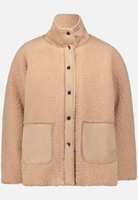 Betty Barclay Jacken*Outdoorjacke mit Plüsch Beige
