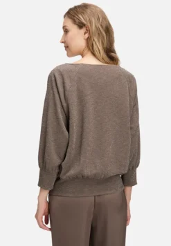 Betty Barclay Shirts*Oversize-Shirt im Glitzer-Look Braun