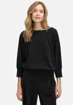 Betty Barclay Shirts*Oversize-Shirt im Glitzer-Look Schwarz