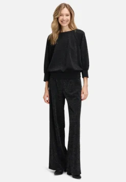 Betty Barclay Shirts*Oversize-Shirt im Glitzer-Look Schwarz